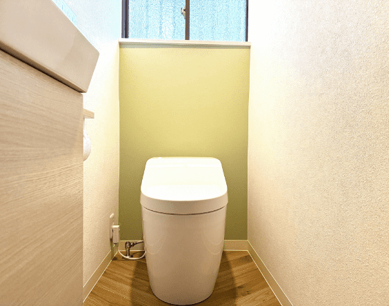 トイレの壁紙クロス張替え