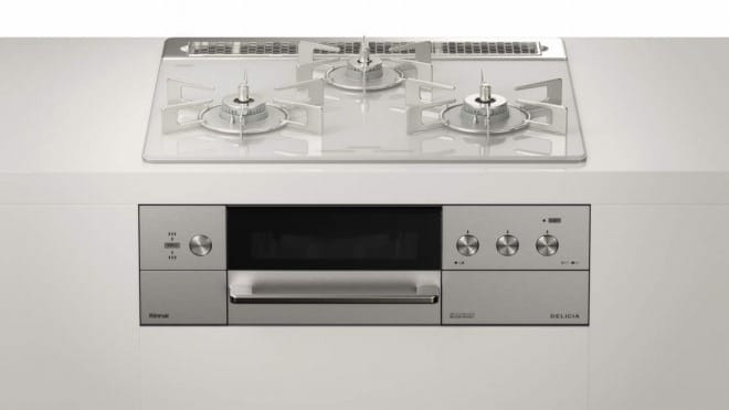 リンナイ デリシア(3V乾電池) 幅60cm  RHS31W30E14RCASTW