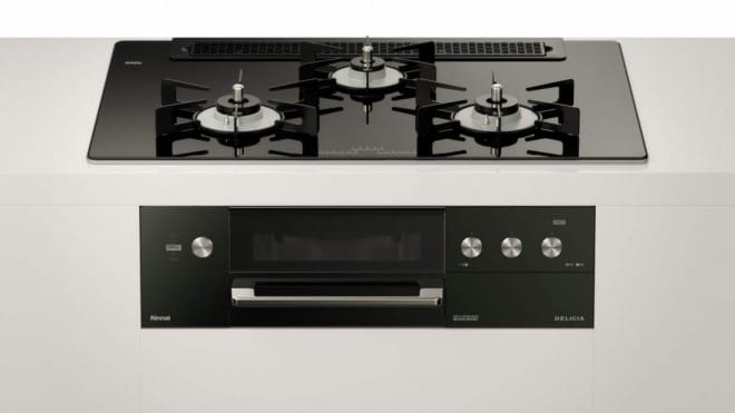 リンナイ デリシア(3V乾電池) 幅75cm  RHS71W30E11RCABW