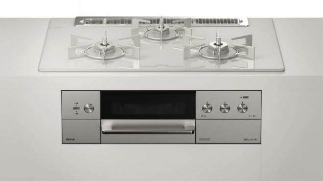 リンナイ デリシア(3V乾電池) 幅75cm  RHS71W30E14RCASTW