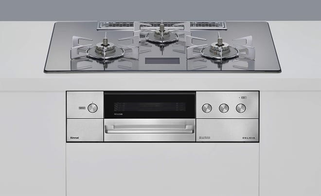 リンナイ デリシア(AC100V) 幅75cm  RHS72W38M13VCSTW