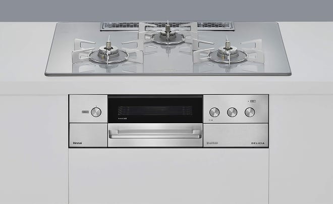 リンナイ デリシア(3V乾電池) 幅75cm  RHS72W38M14RCSTW