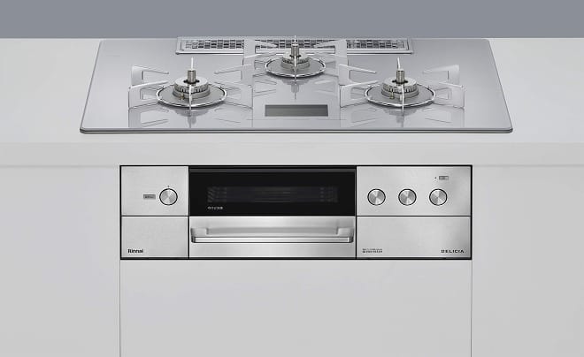 リンナイ デリシア(AC100V) 幅75cm  RHS72W38M14VCSTW