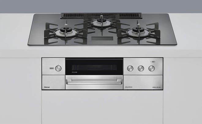 リンナイ デリシア(AC100V) 幅75cm  RHS72W38M15VCSTW