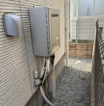 兵庫県加古川市Oガス給湯器の施工事例工事後写真