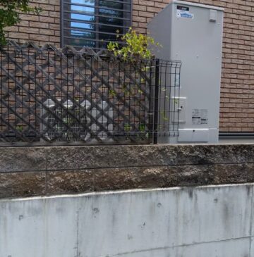 神戸市西区Mエコキュートの施工事例工事後写真