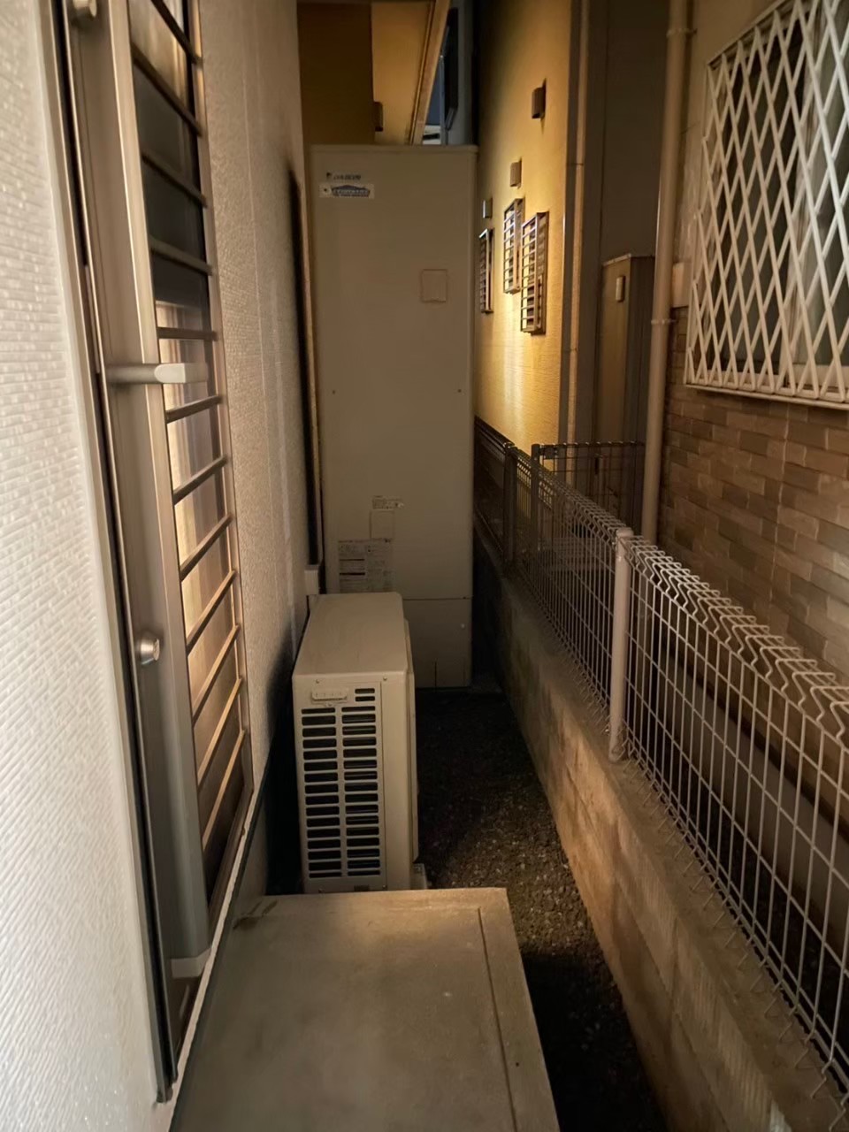 兵庫県加古川市Iエコキュートの施工事例工事後写真