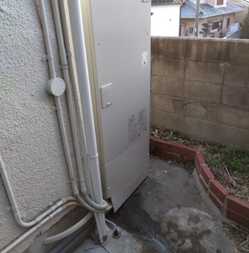 神戸市垂水区Nエコキュートの施工事例工事後写真