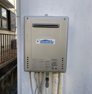 神戸市垂水区Sガス給湯器の施工事例工事後写真