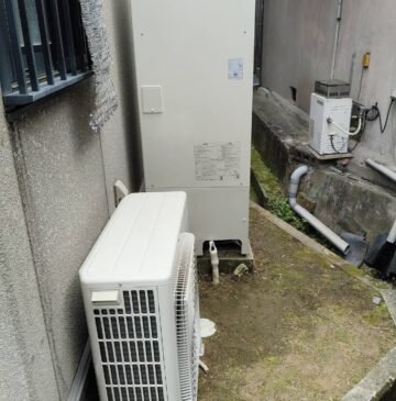 兵庫県加古川市Iエコキュートの施工事例工事後写真