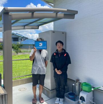 兵庫県高砂市エコキュート工事00089お客様写真