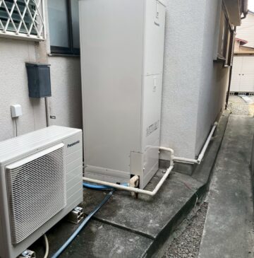 兵庫県加古川市Sエコキュートの施工事例工事後写真