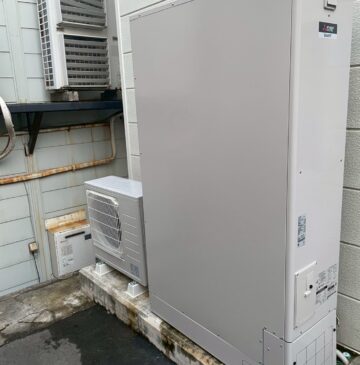 神戸市中央区Mエコキュートの施工事例工事後写真
