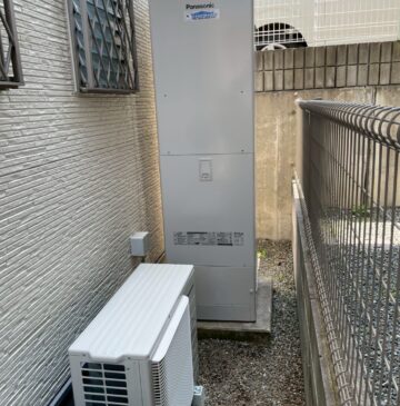 兵庫県明石市Kエコキュートの施工事例工事後写真