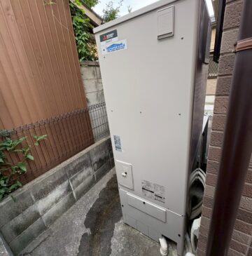 兵庫県明石市Iエコキュートの施工事例工事後写真