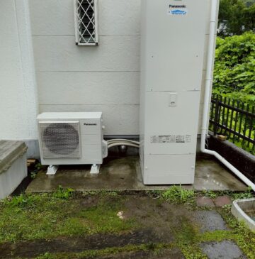 神戸市西区Aエコキュートの施工事例工事後写真