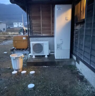 兵庫県加古川市Hエコキュートの施工事例工事後写真