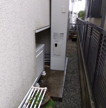 兵庫県加古川市Oエコキュートの施工事例工事後写真