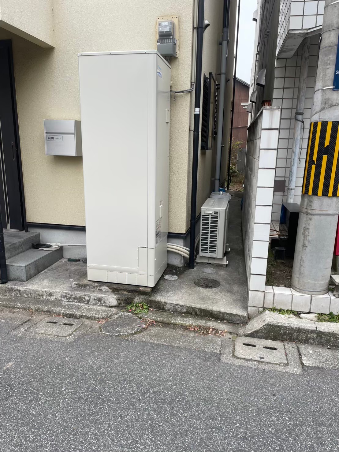 兵庫県姫路市Mエコキュートの施工事例工事後写真