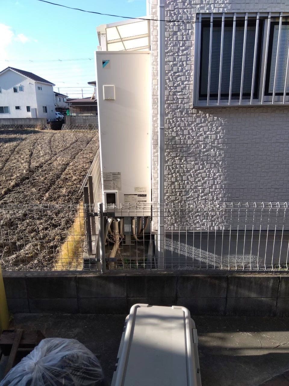 兵庫県加古川市Mエコキュートの施工事例工事前写真