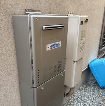兵庫県明石市Mガス給湯器の施工事例工事後写真