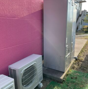 兵庫県三田市Kエコキュートの施工事例工事後写真