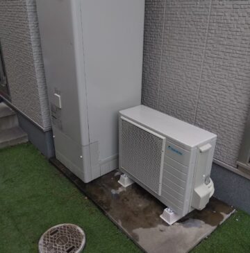 兵庫県加古郡播磨町Fエコキュートの施工事例工事後写真