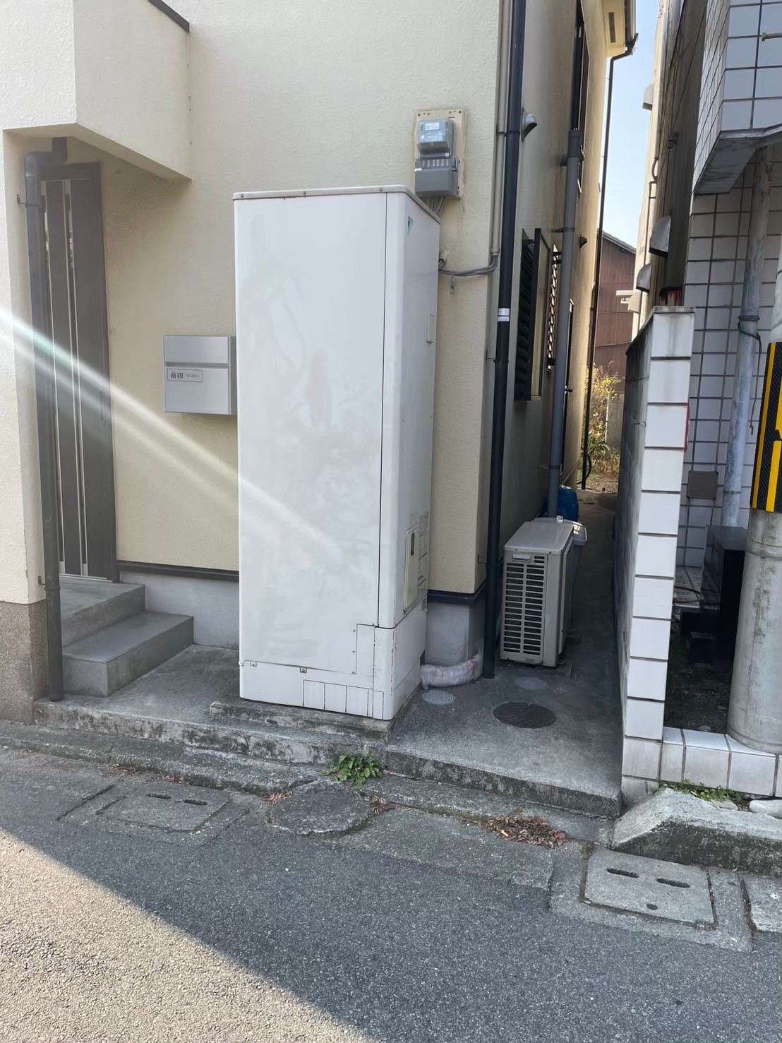 兵庫県姫路市Mエコキュートの施工事例工事前写真