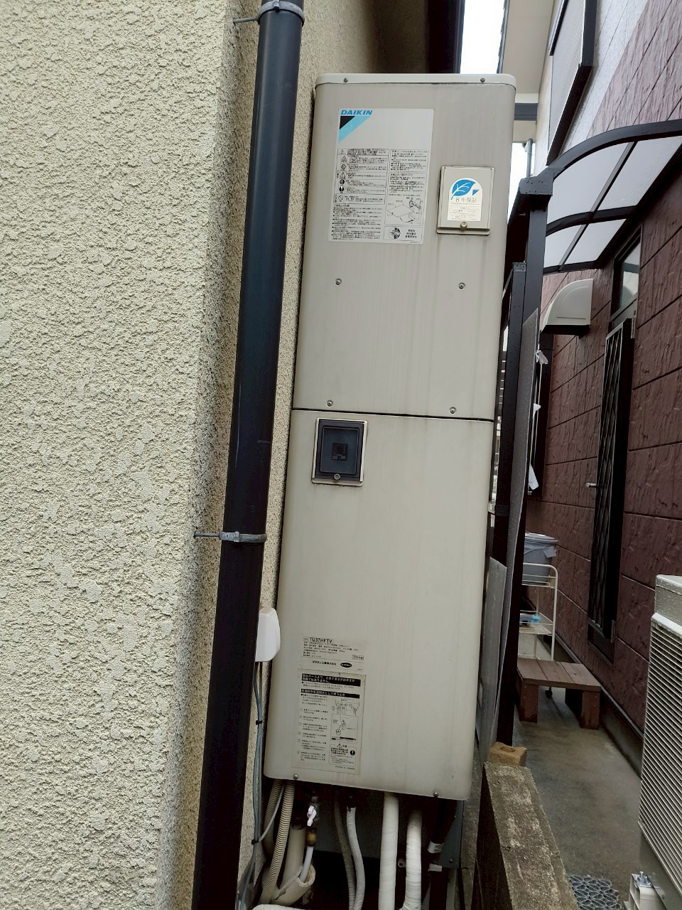 兵庫県高砂市Mエコキュートの施工事例工事前写真