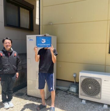 兵庫県加西市エコキュート工事00104お客様写真