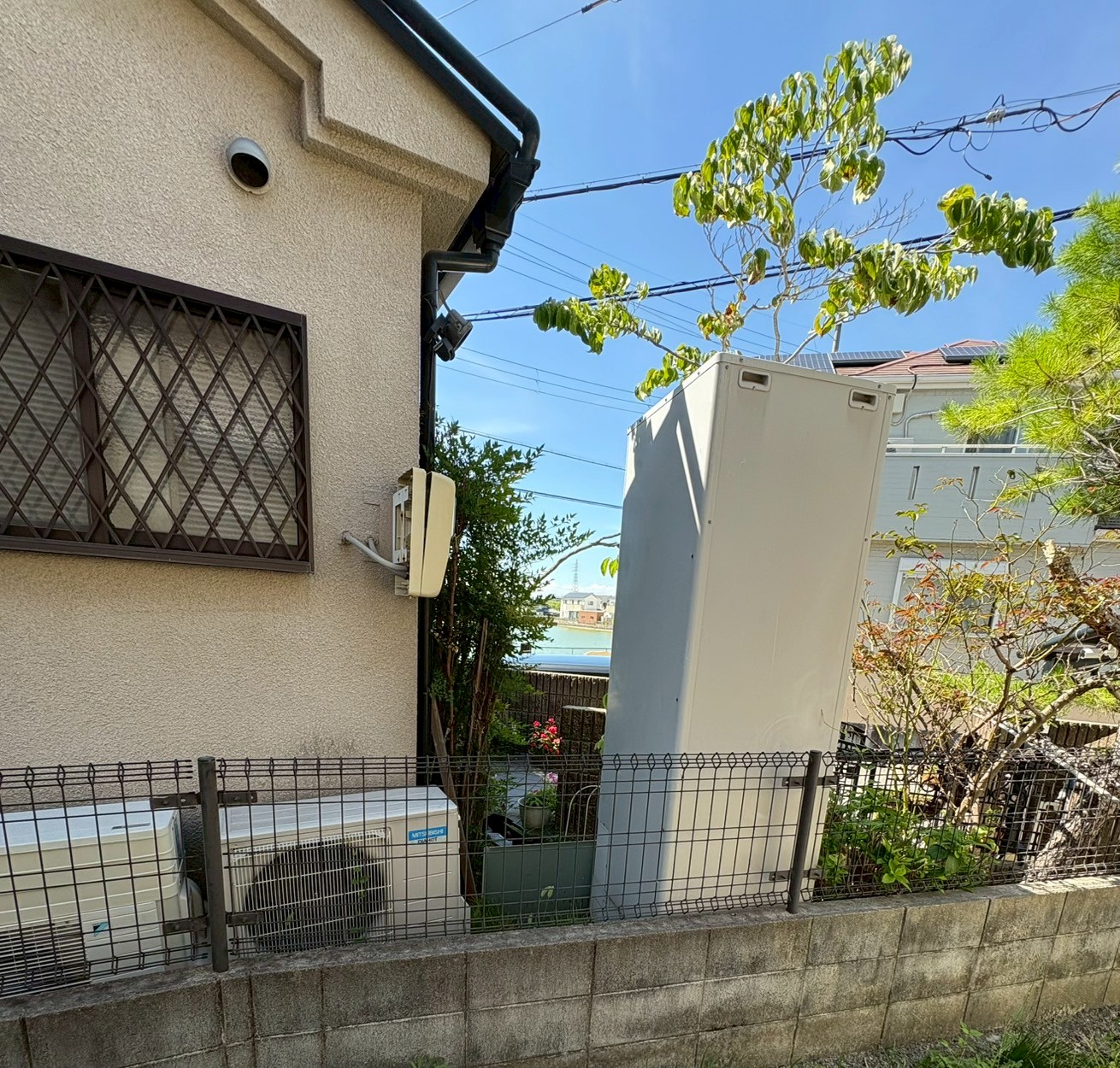 神戸市西区Kエコキュートの施工事例工事前写真