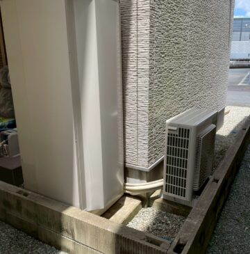 兵庫県加古川市Nエコキュートの施工事例工事後写真