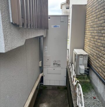 兵庫県姫路市Aエコキュートの施工事例工事後写真