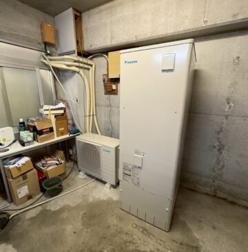 神戸市中央区Kエコキュートの施工事例工事後写真