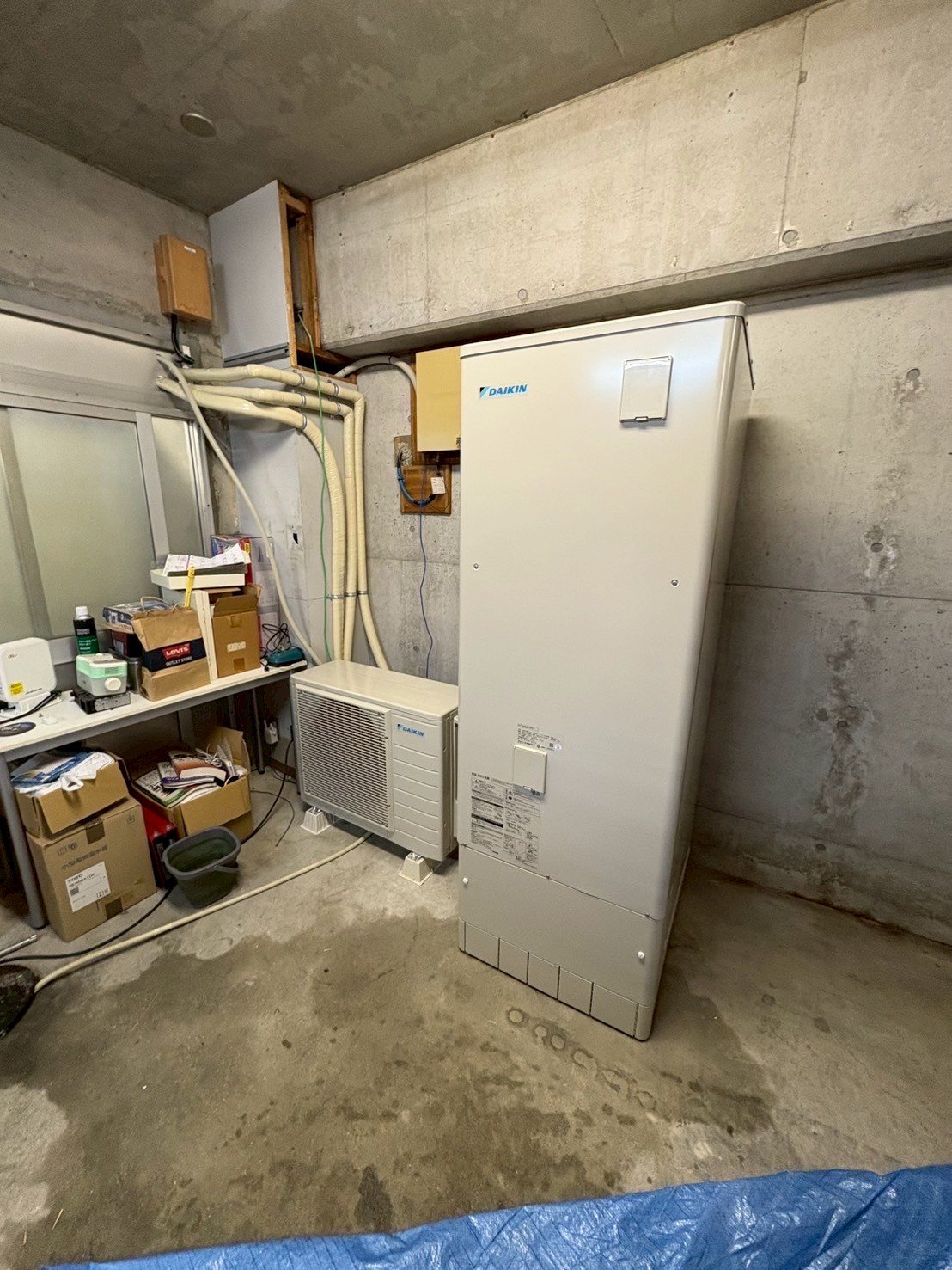 神戸市中央区Kエコキュートの施工事例工事後写真