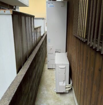 兵庫県加古川市Tエコキュートの施工事例工事後写真
