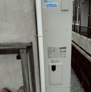 兵庫県加古川市Mエコキュートの施工事例工事後写真