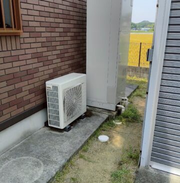 兵庫県小野市Sエコキュートの施工事例工事後写真