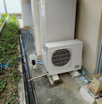 兵庫県明石市Nエコキュートの施工事例工事後写真