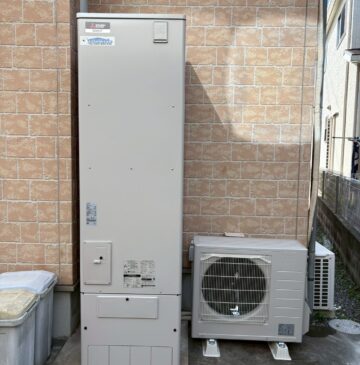 兵庫県明石市Nエコキュートの施工事例工事後写真