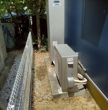 神戸市西区Sハイブリッド給湯器の施工事例工事後写真