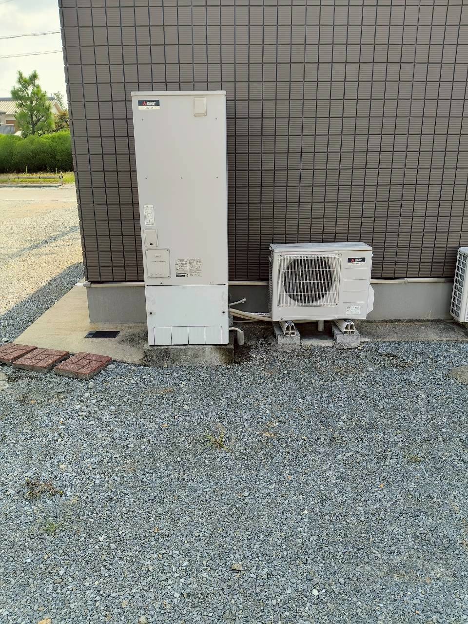 兵庫県高砂市Hエコキュートの施工事例工事前写真