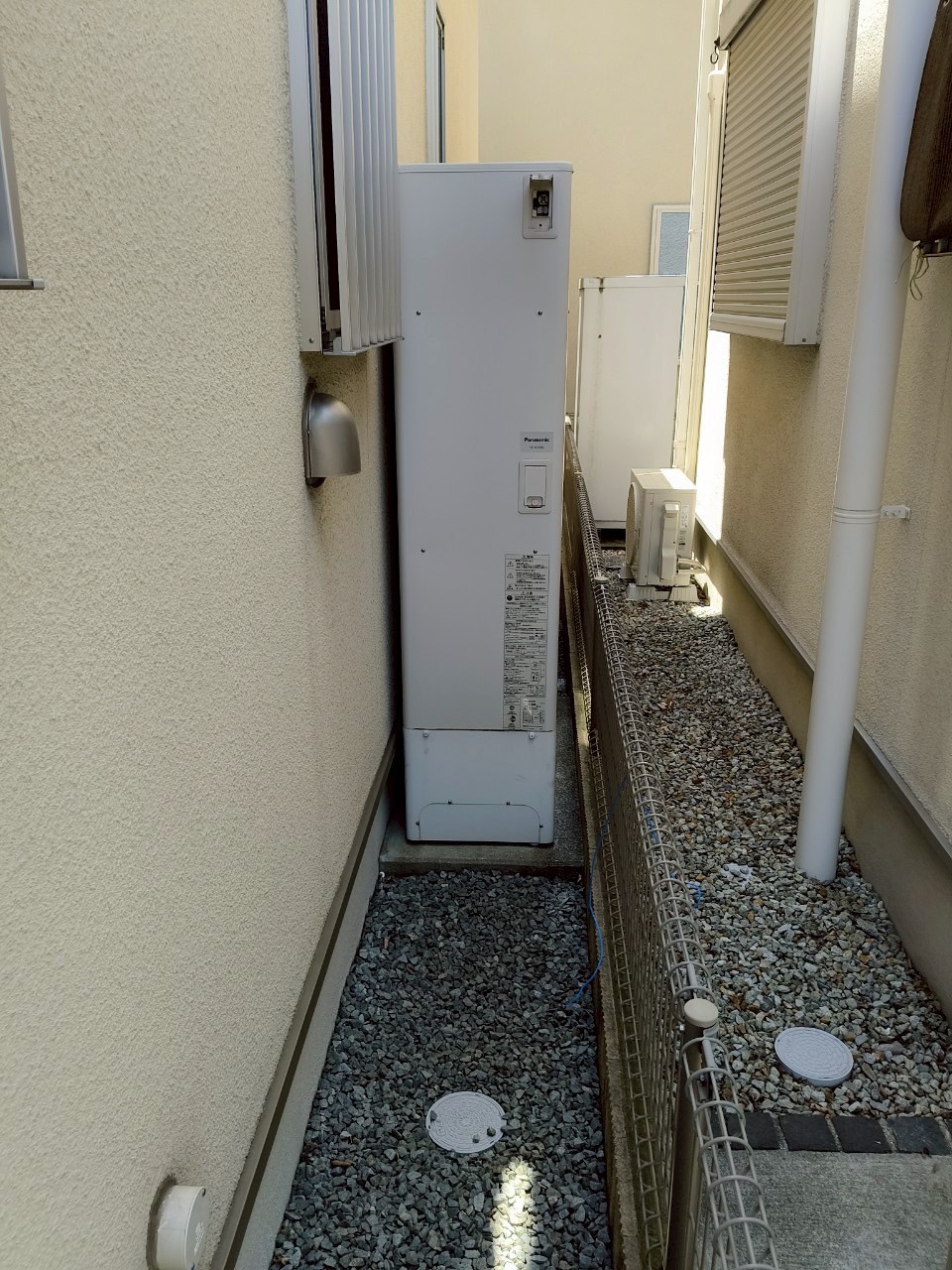 兵庫県加古川市Hエコキュートの施工事例工事前写真
