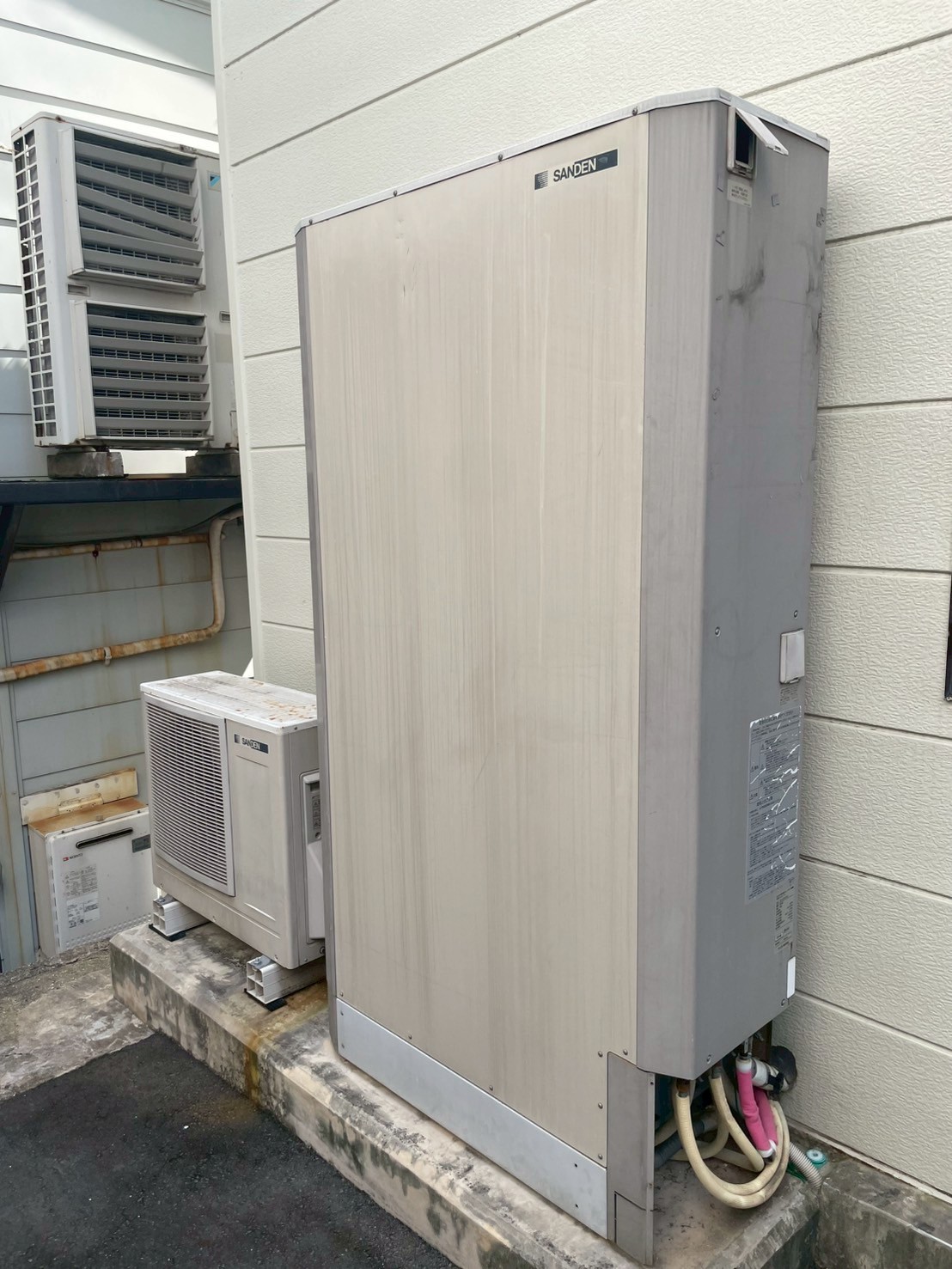 神戸市中央区Mエコキュートの施工事例工事前写真