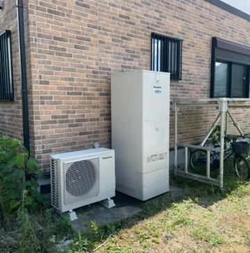 兵庫県丹波市Hエコキュートの施工事例工事後写真