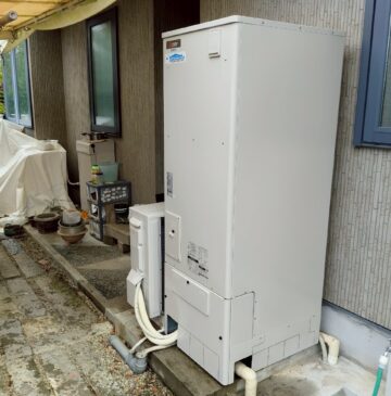 兵庫県姫路市Hエコキュートの施工事例工事後写真