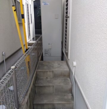 兵庫県明石市Kエコキュートの施工事例工事後写真