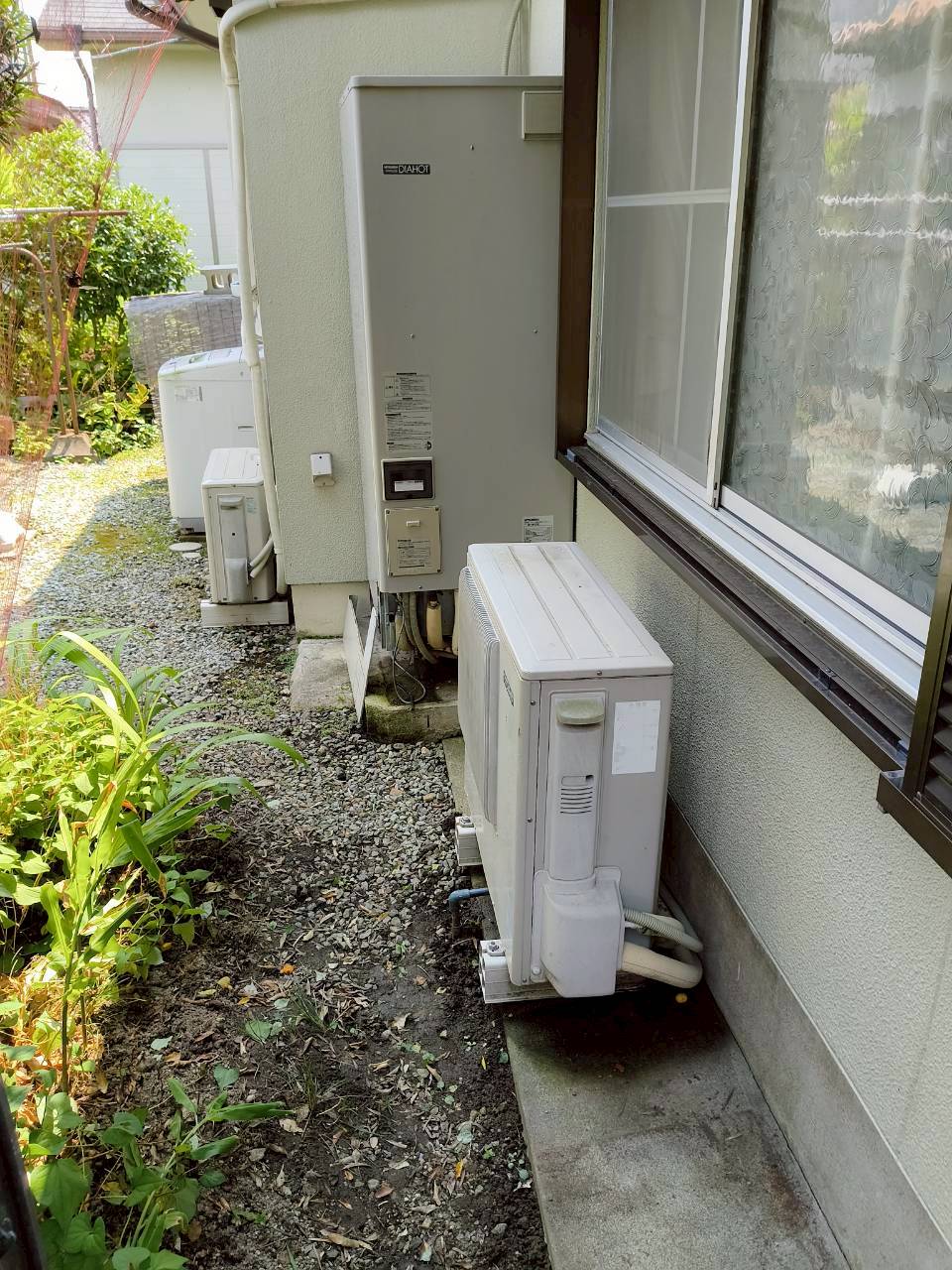兵庫県加古川市Iエコキュートの施工事例工事前写真