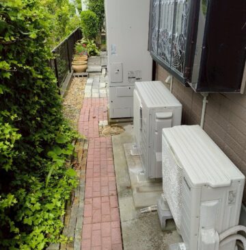 兵庫県三木市Mエコキュートの施工事例工事後写真