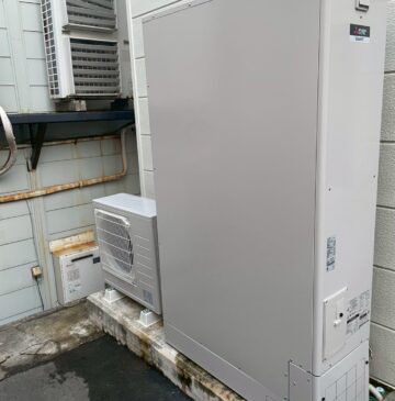 神戸市中央区Mエコキュートの施工事例工事後写真